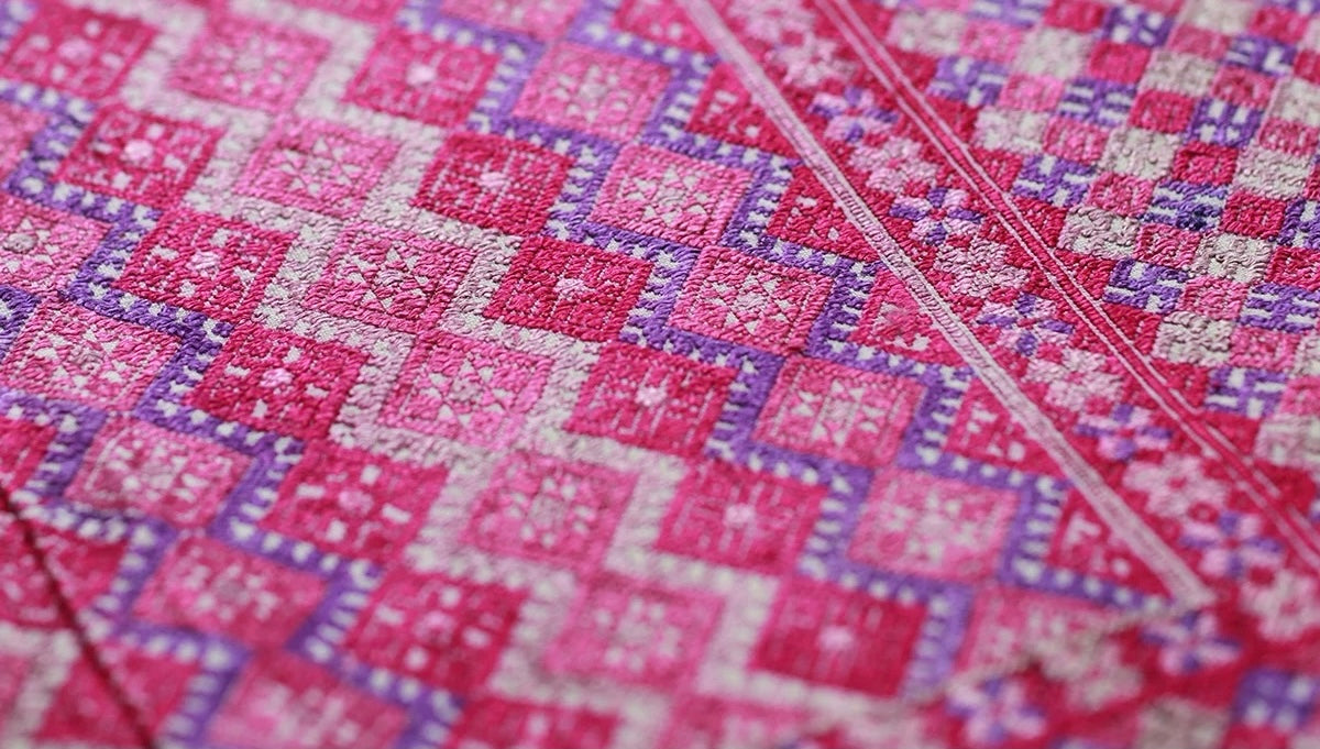 Little Joy | Vintage Zhuang Silk Brocade Crossbody Bag