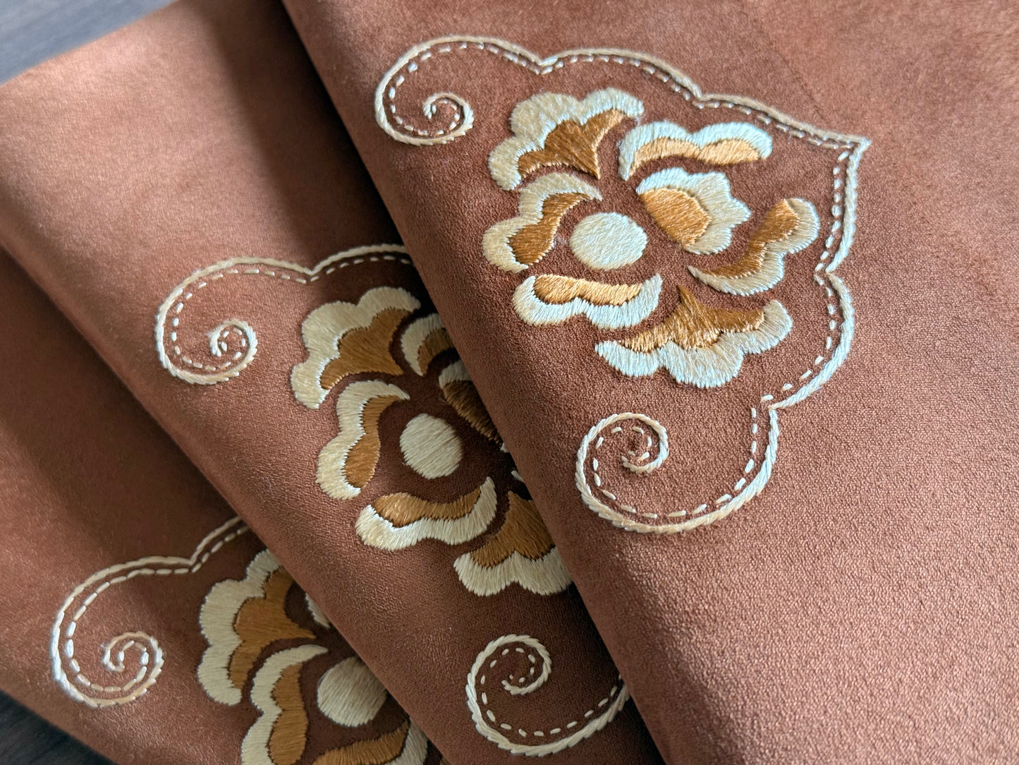 Blossom of Wishes | Yi Hand-Embroidered A5 Notebook Cover