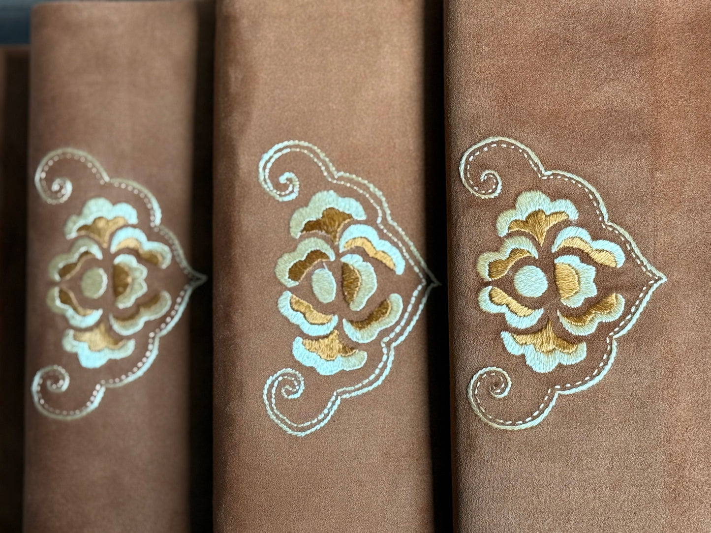 Blossom of Wishes | Yi Hand-Embroidered A5 Notebook Cover