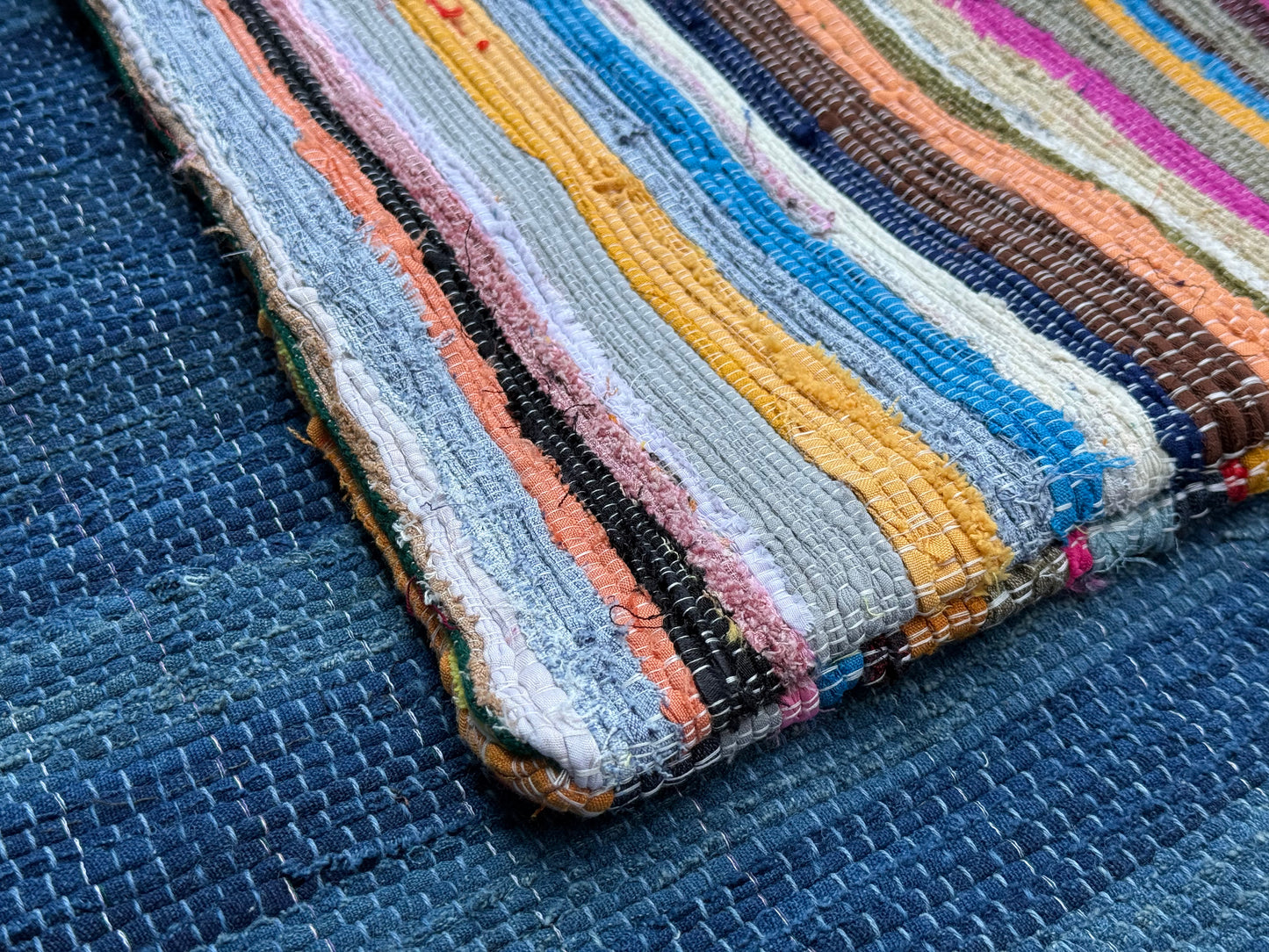 Rainbow | Hand-Woven Rag Weave Slouchy Shoulder Tote