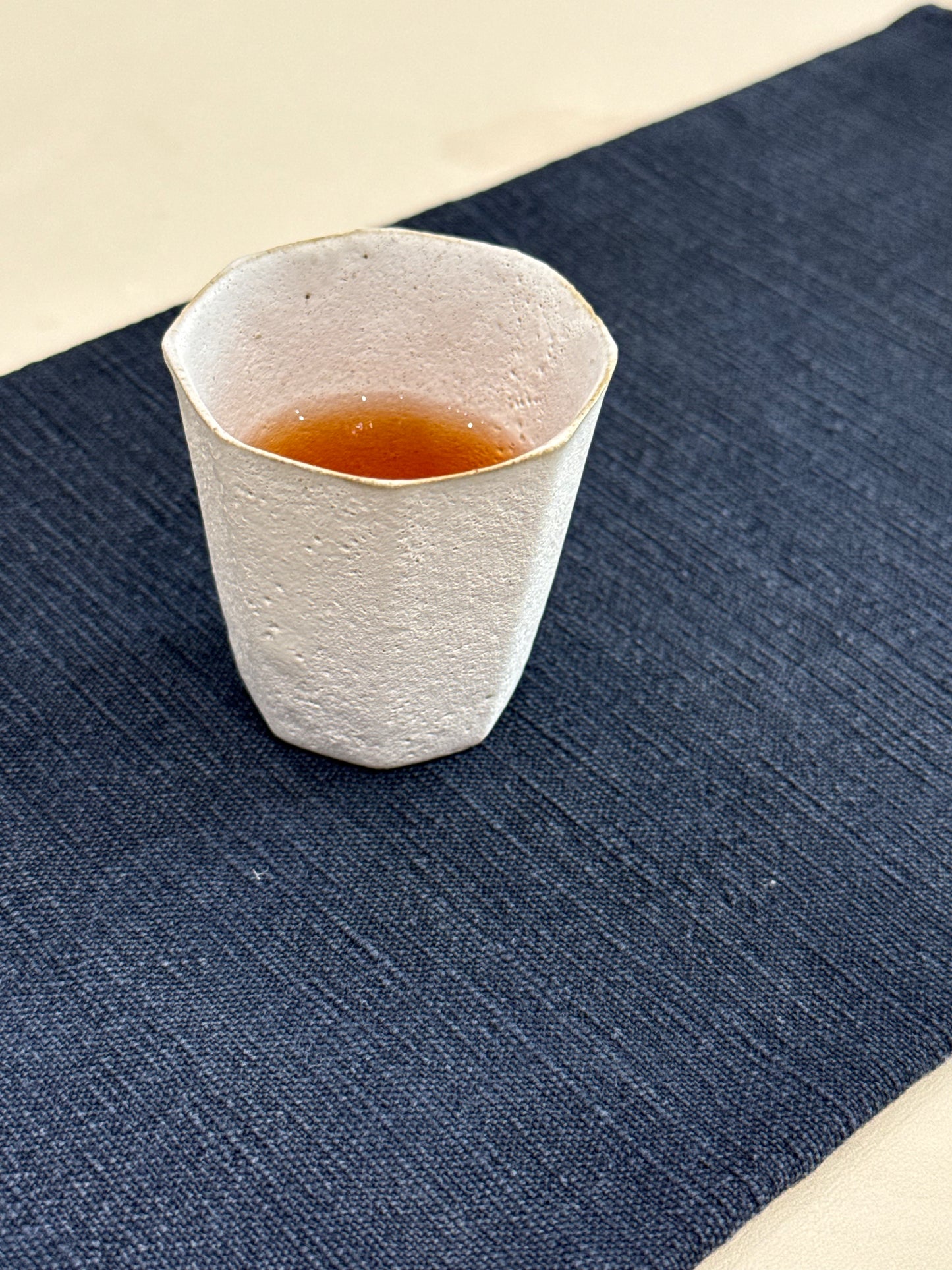 MOMENTUM | Vintage Indigo Geometric Runner & Table Mat