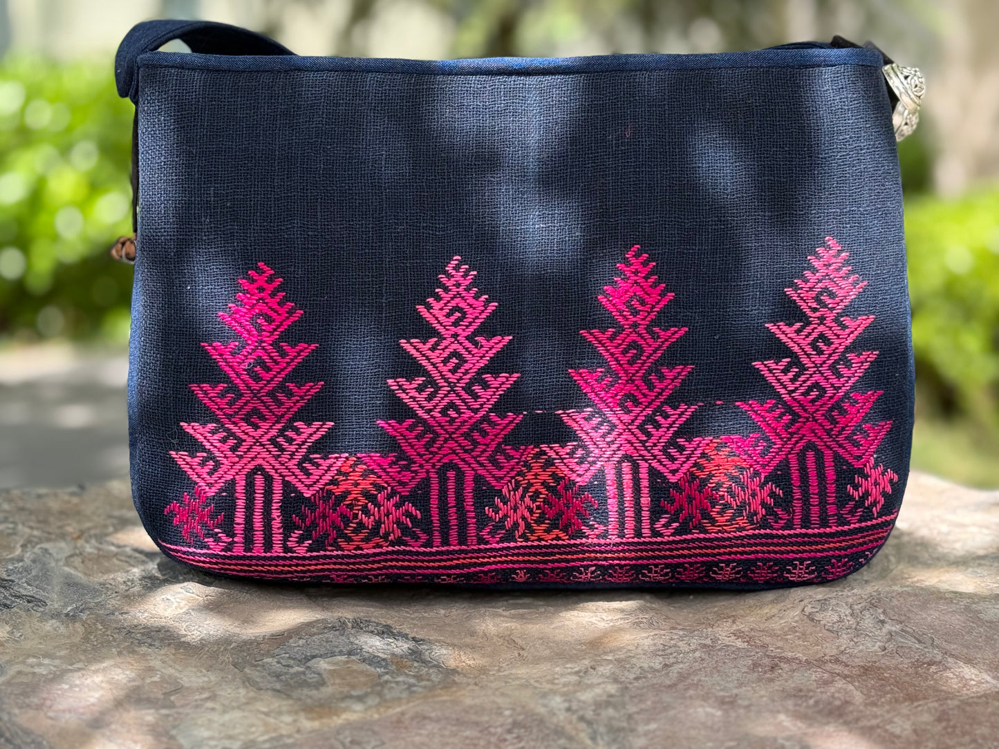 Gentle Promise | Yao Hand-stitched Bag in Blush Gradients