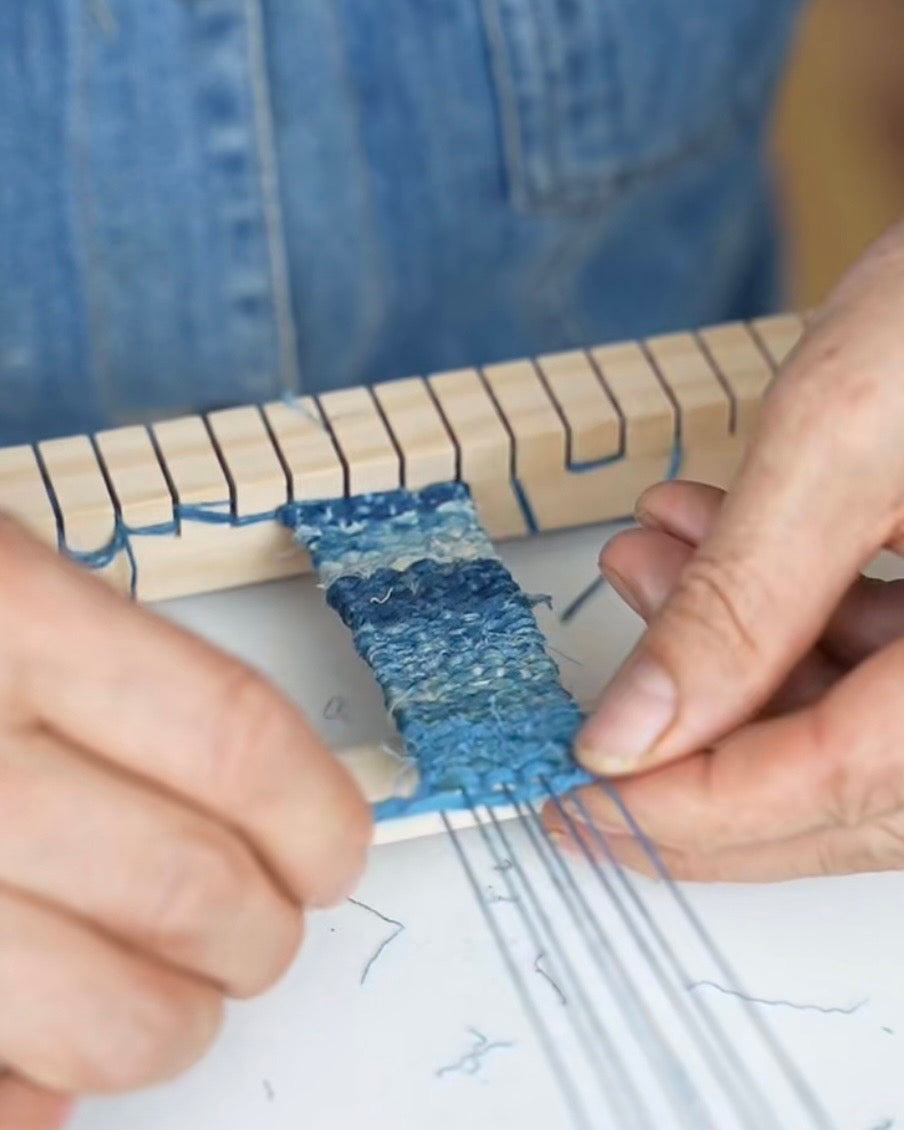 Lake | Rag-Weaving Style Hand-Woven Phone Strap