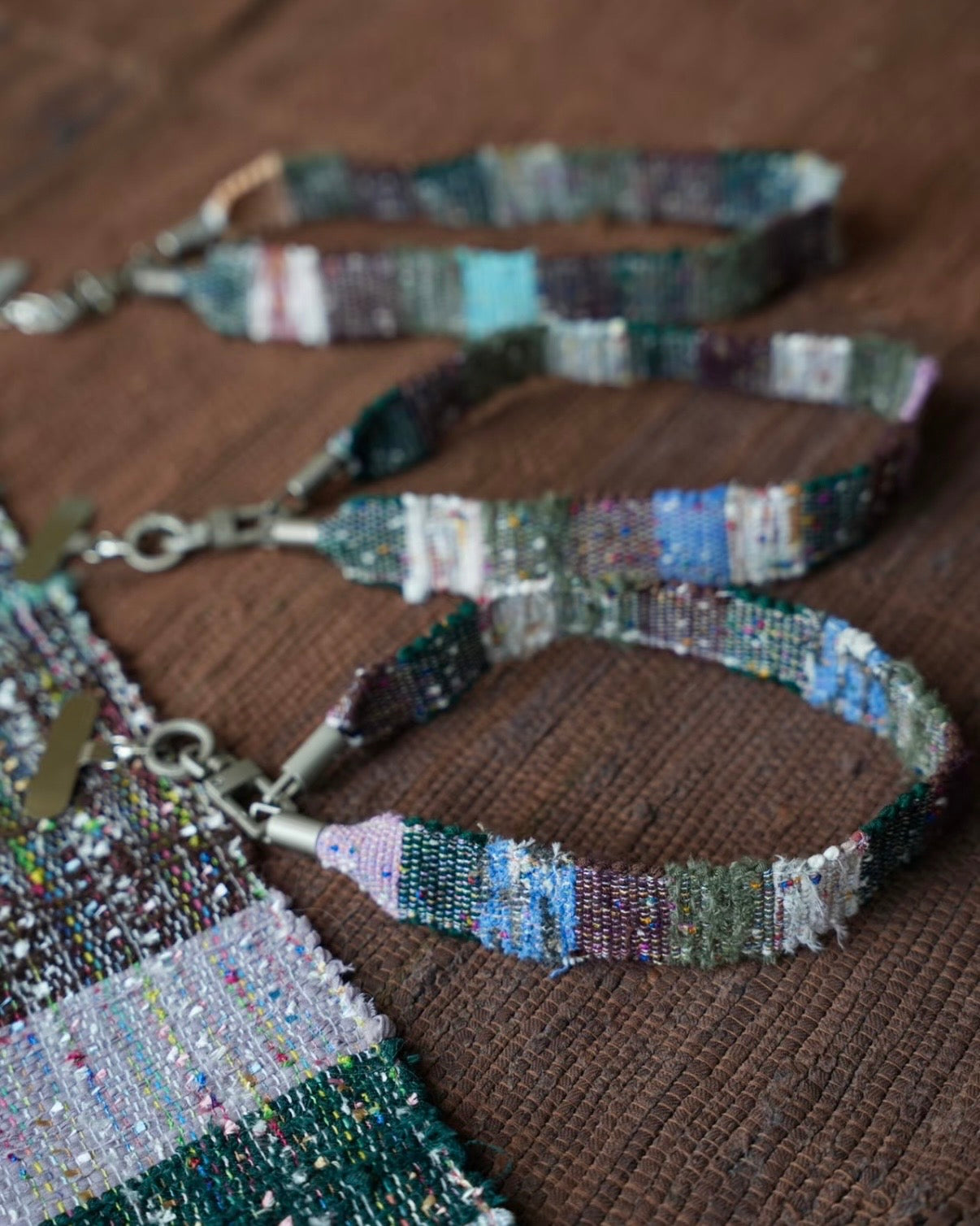 Summer Meadow | Rag-Weaving Style Hand-Woven Phone Strap