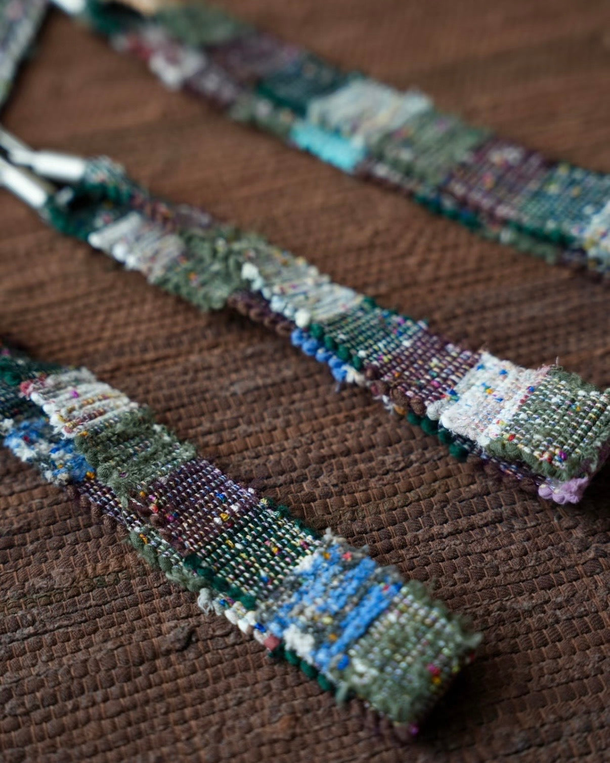 Summer Meadow | Rag-Weaving Style Hand-Woven Phone Strap