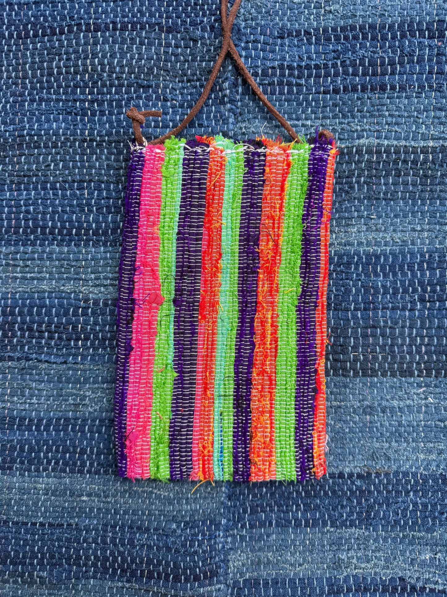 Palette | Hand-Woven Rag Weave Phone Pouch