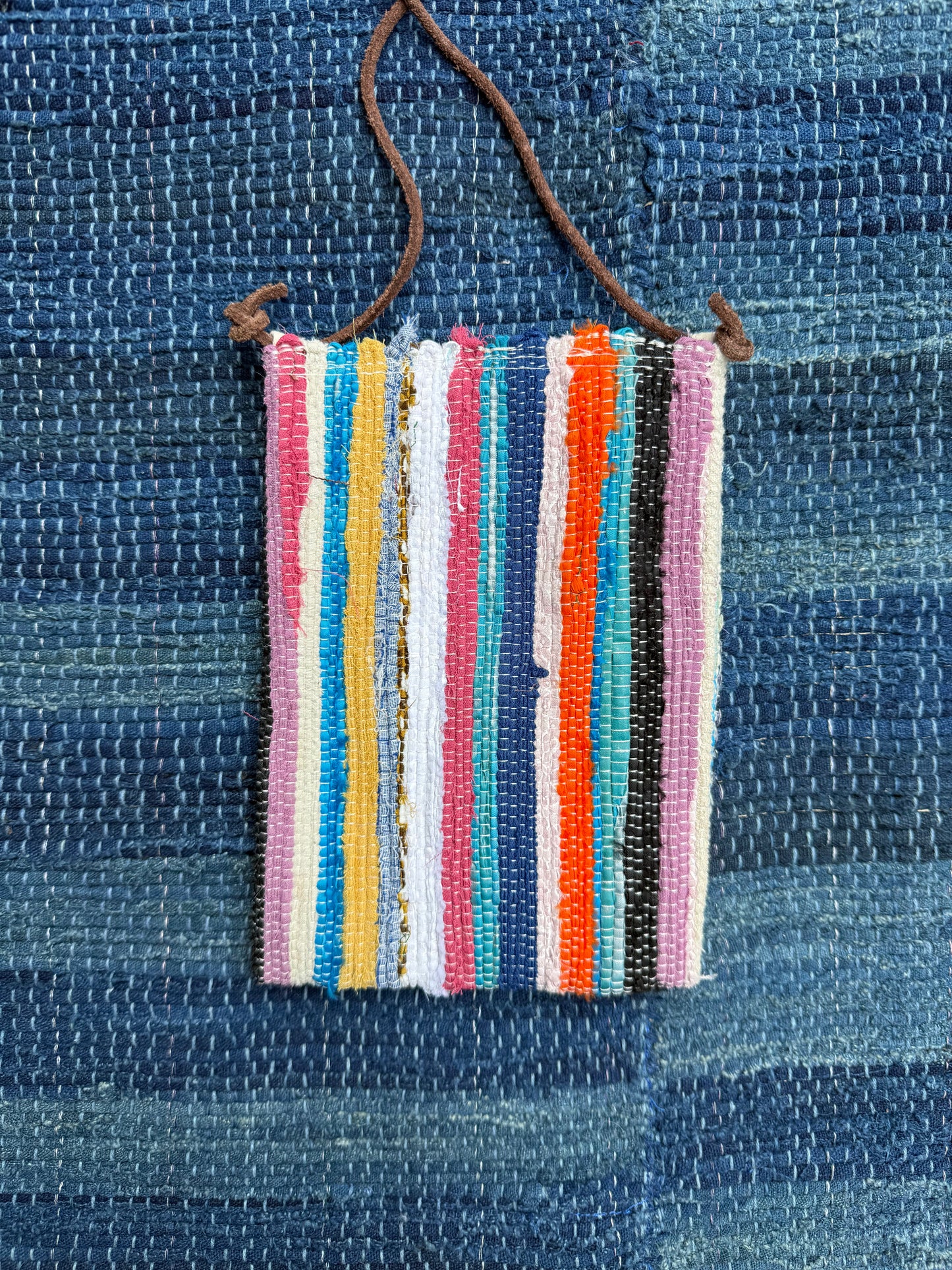 Palette | Hand-Woven Rag Weave Phone Pouch